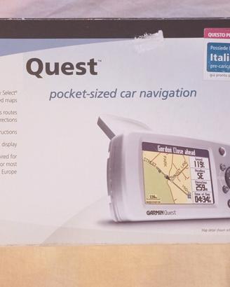 GPS GARMIN "QUEST" NUOVO