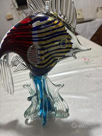 Scultura decorativa in vetro di Murano