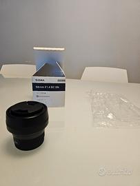 Sigma 56mm per Sony E