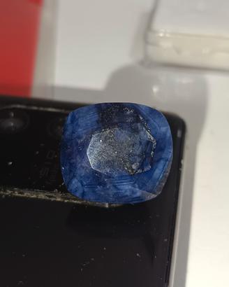 Zaffiro Naturale Sri Lanka Ceylon Certificato 