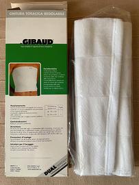 CINTURA TORACICA REGOLABILE GIBAUD TG. 1: 70 - 100