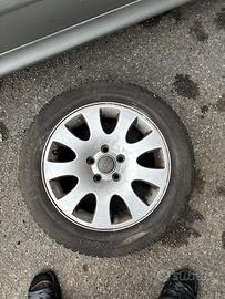 4 Ruote MICHELIN + Cerchi audi  205/55R16