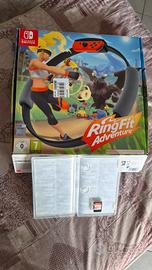 Ring Fit Adventure Switch - Pari al nuovo completo