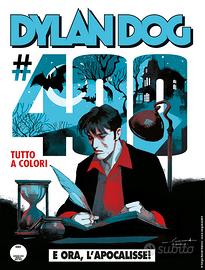 Dylan Dog 400 cover azzurra nuovo