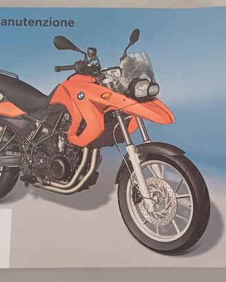 Libretto istruzioni italiano BMW F 650 GS
