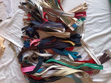 cerniere lampo per sartoria