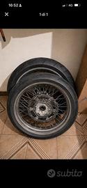 cerchi gommati per motard