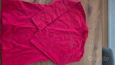 maglia termica rossa anni 14