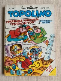 Topolino n 1708 e 1709 (anno 1988) e 1782