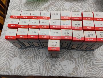 28 valvole EL 34 AEG