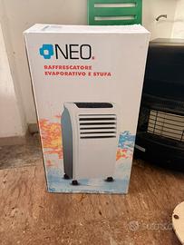 Raffrescatore evaporativo e stufa