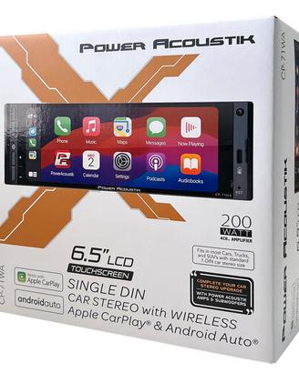 Power Acustik CP-71 WA Android auto 1 Din Audi 