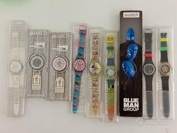 Lotto 9 Swatch da Collezione Anni 90