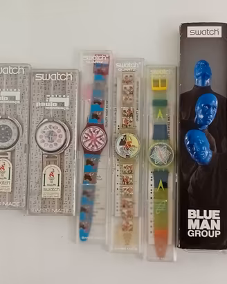 Lotto 9 Swatch da Collezione Anni 90