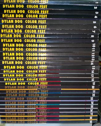 Dylan Dog color fest 1-28