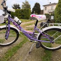 Bicicletta bambina bimba Baby Bunny 16” e casco