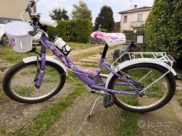 Bicicletta bambina bimba Baby Bunny 16” e casco