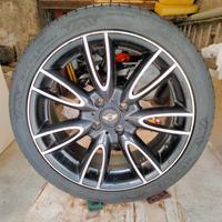 Cerchi in lega da 17’ mini cooper con pneumatici