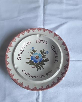Posacenere  Hotel Spendid Venezia  Cortina 