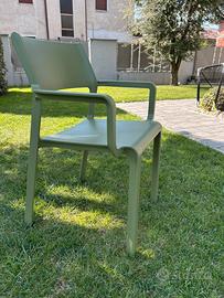 2 Sedie Nardi “Trill” colore Agave