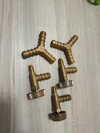 Raccorderia gas metano per barbecue