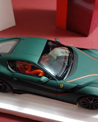 BBR FERRARI F12 TDF VERDE OPACO 2015 1/18