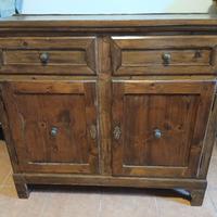 Vecchia Madia Anni 40/50Legno di Abete/Arte Povera