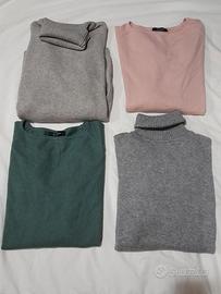 set maglioncini donna taglia unica 