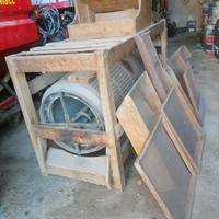 Selezionatore - pulitore sementi a tamburo