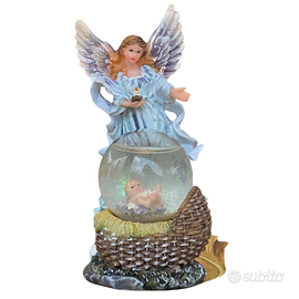 Statuetta Angelo Resina Bimbo Gesù – Vintage Retrò