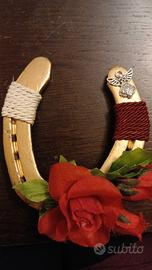 ferro di cavallo decorato