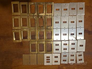 Lotto placche elettriche Bticino, Ave, Vimar