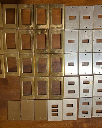 Lotto placche elettriche Bticino, Ave, Vimar