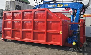 Cassone scarrabile con gru ragno