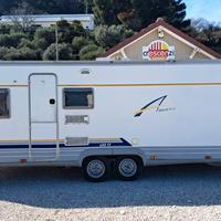 Caravan burstner doppio asse