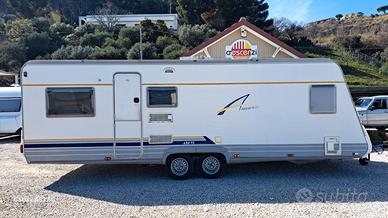 Caravan burstner doppio asse