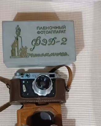 Fotocamera Fed 2x + industar vintage 