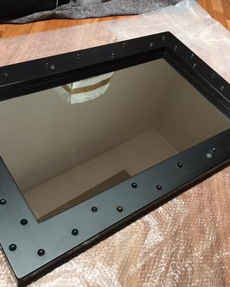 Specchiera design legno massello