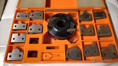 Testa portacoltelli Toupie OMAS 394 con kit frese