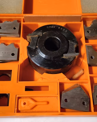 Testa portacoltelli Toupie OMAS 394 con kit frese