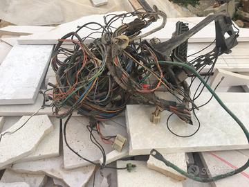 Cablaggio impianto elettrico Fiat 127 prima serie