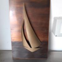 Quadro rame barca vela