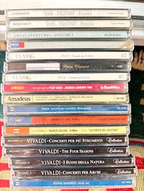 Lotto di 17 CD di musica classica e lirica