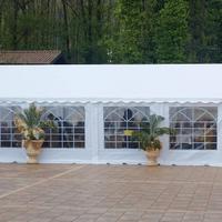 Tendostruttura Gazebo 4x8 in PVC zincato completo
