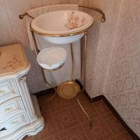 ACQUAIO ANTICO LAVABO PEZZO D'ANTIQUARIATO VINTAGE