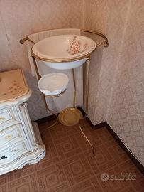ACQUAIO ANTICO LAVABO PEZZO D'ANTIQUARIATO VINTAGE