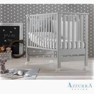 Lettino Azzurra grigio, NUOVO IMBALLATO