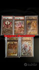 Lotto Carte Gradate Psa & Bgs Pokemon