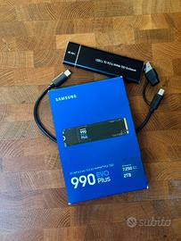 SSD 2tb NVMe Samsung 990 evo plus