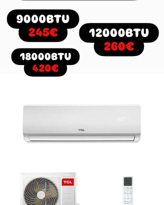 CONDIZIONATORE CLIMATIZZAORE TCL F2 9/12/18000 BTU